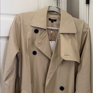 Quince Women Comfort Stretch
Trench Coat Light Khaki S